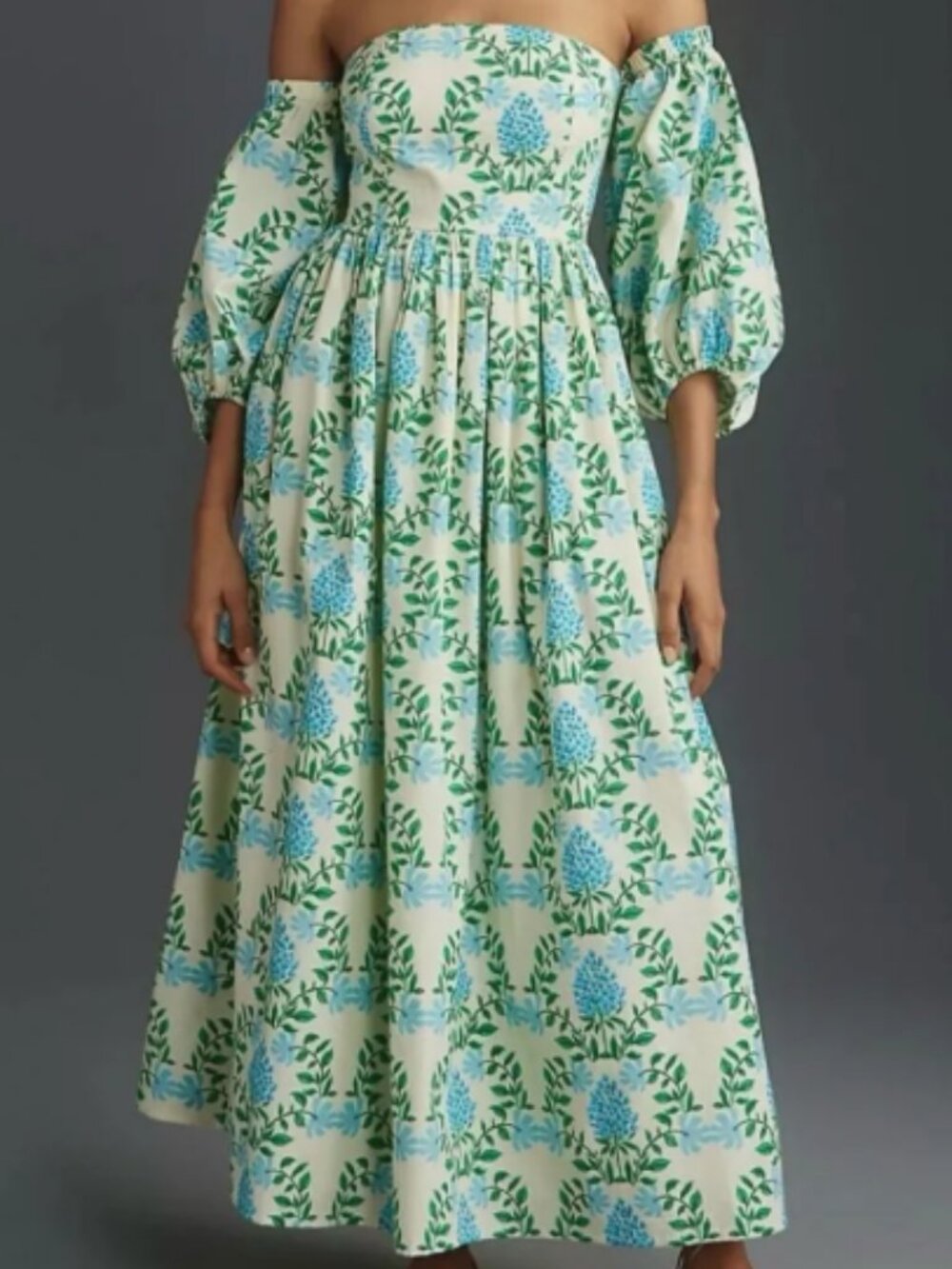 NWT Anthropologie Let Me Be Long Dress XL